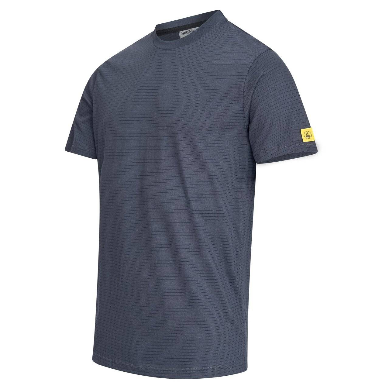 ESD-T-Shirt, rundhals, 150g/m², dunkelgrau, M