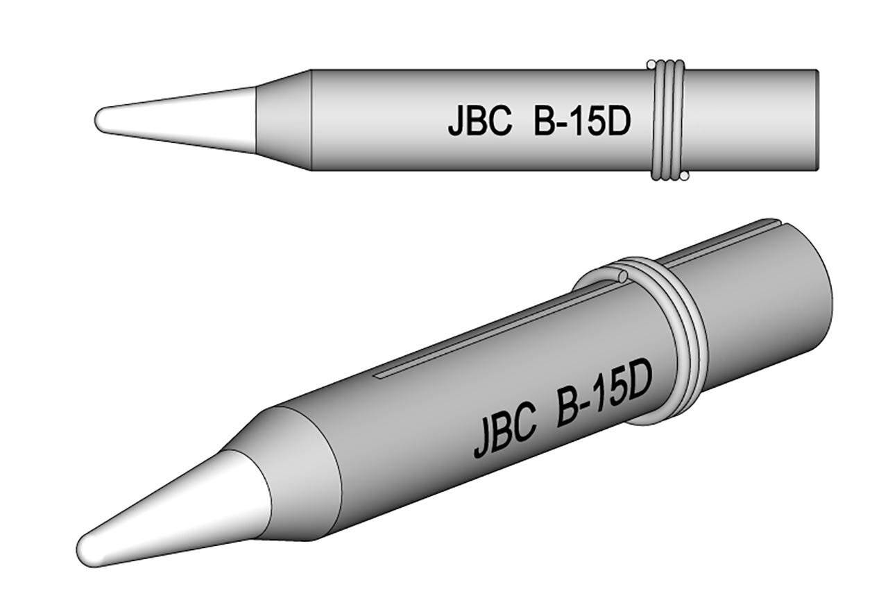 Lötspitze für 30ST/40ST/SL2020 und IN2100, B-15D