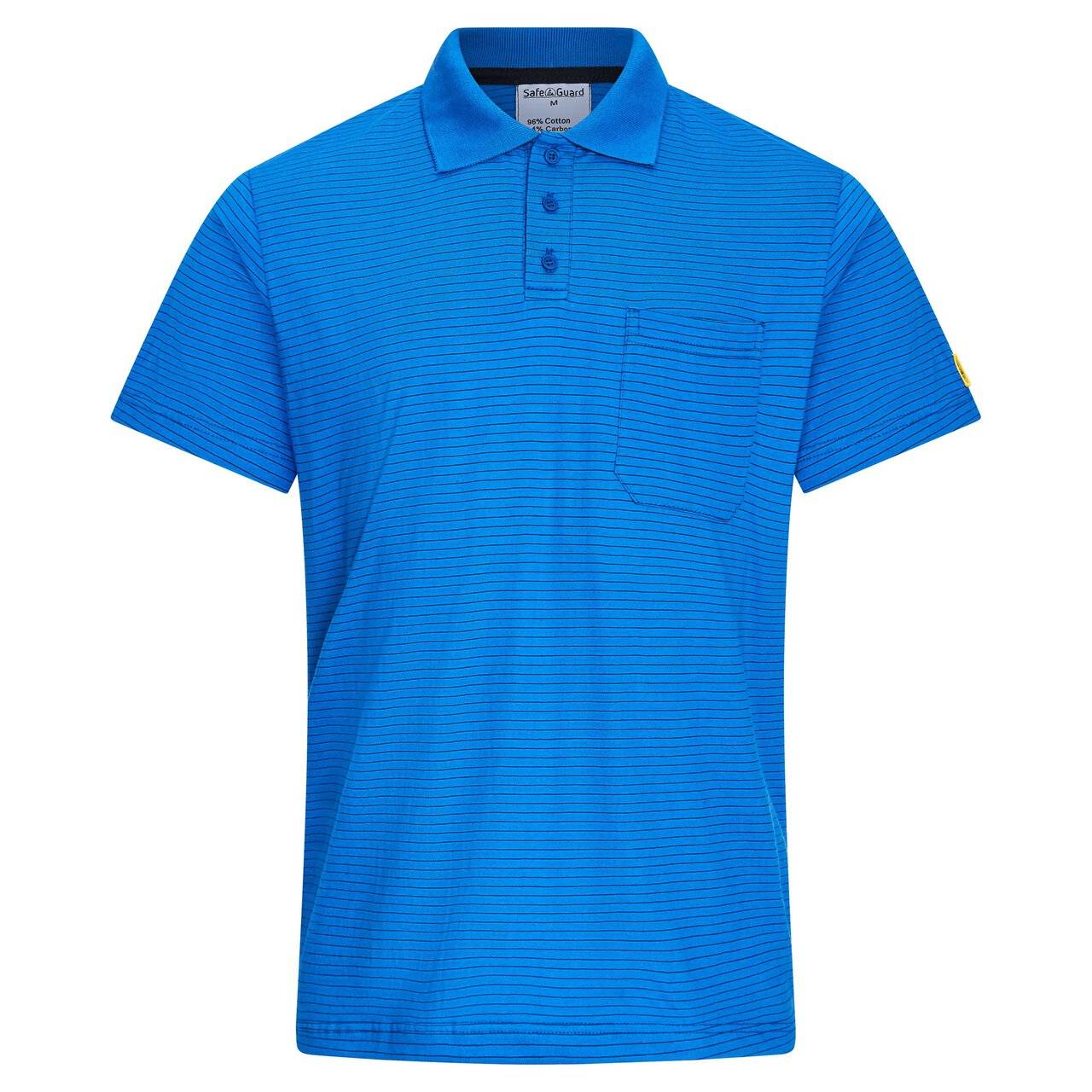ESD-Poloshirt mit Brusttasche, 150g/m², royalblau, M