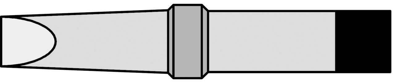 Lötspitze PT-C9 meißelförmig, 3,2 x 0,8 mm, 480 °C