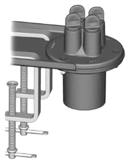 JBC Ansaugstutzen mit Tischklemme FAE040