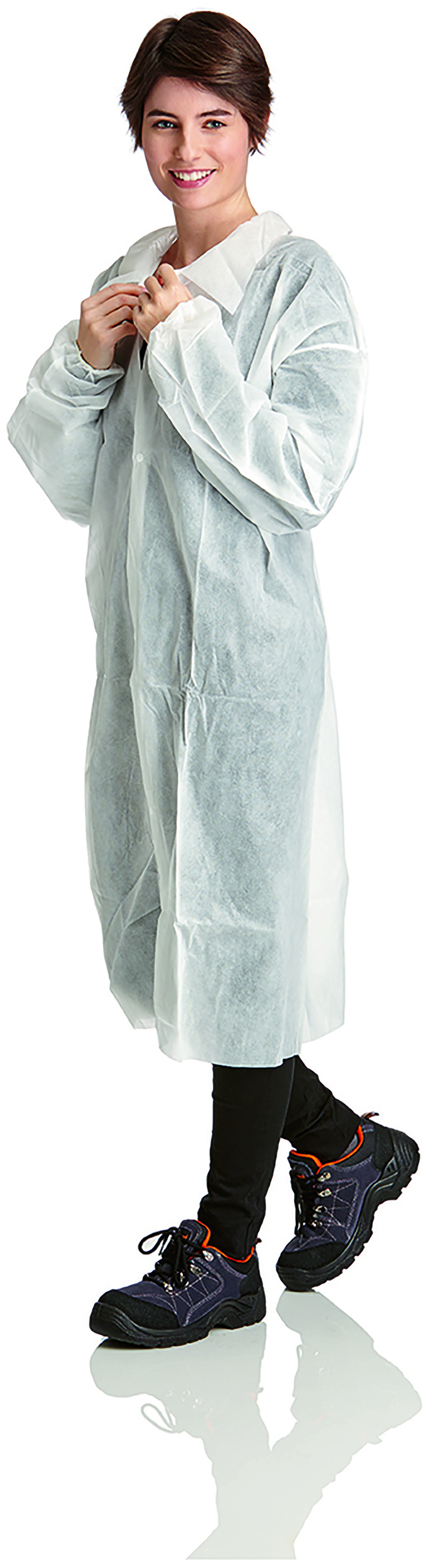 PP-Kittel ProSafe® PPKI40-2XL Größe XXL Farbe weiß