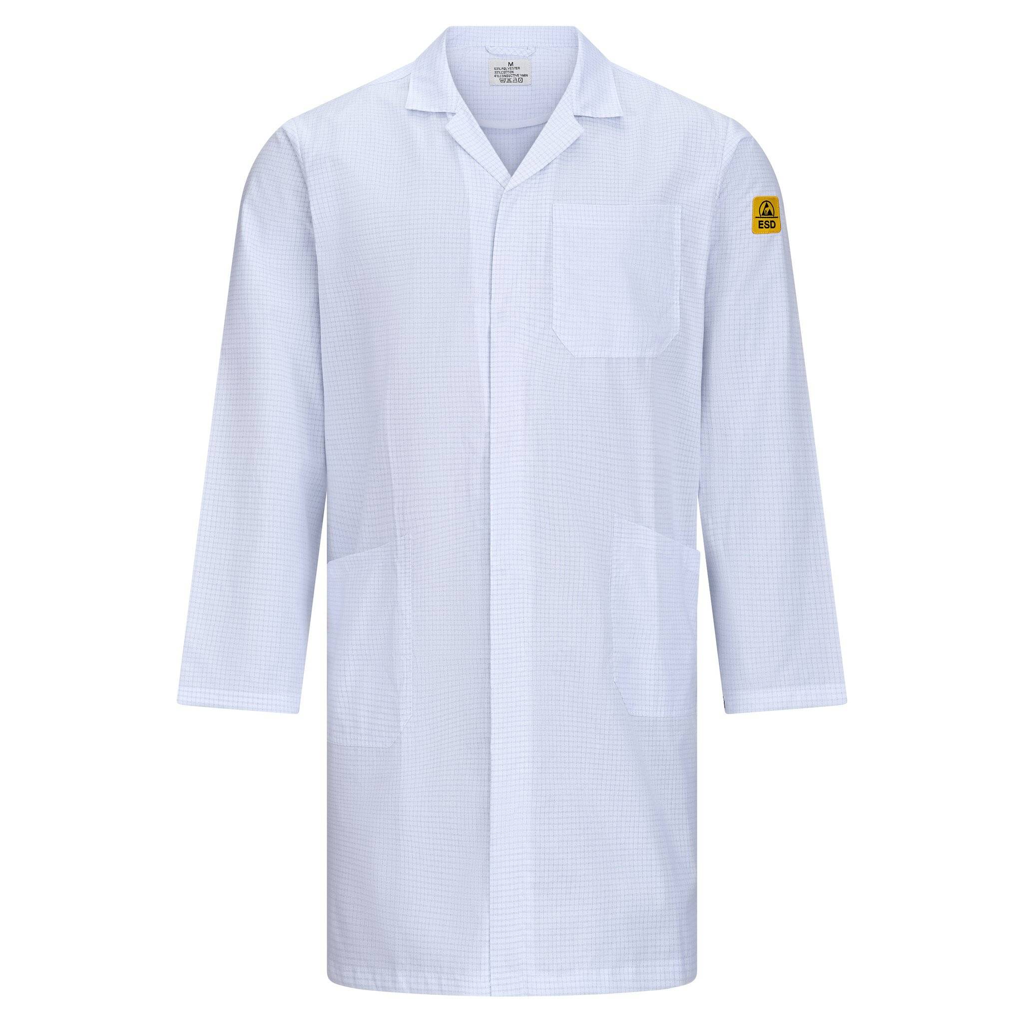 ESD-Arbeitsmantel Eco Line, 140 g/m², weiß, 3XL