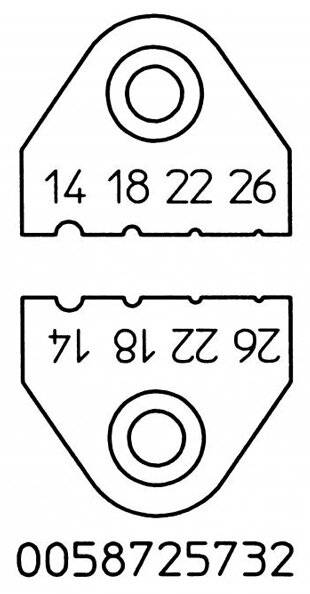 Abisolier-Messer-Set für WST20/WST82