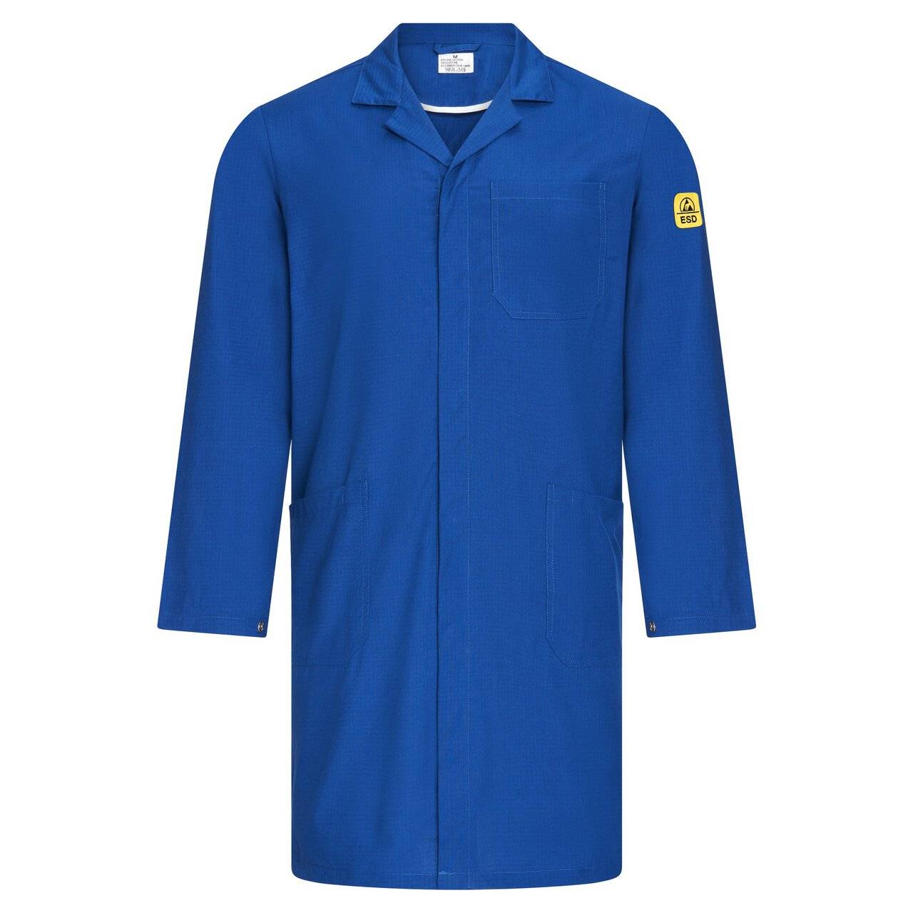 ESD-Arbeitsmantel Eco Line, 140 g/m², dunkelblau, XXL