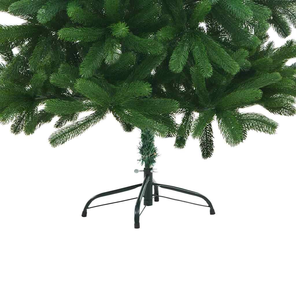 vidaXL Künstlicher Weihnachtsbaum mit Beleuchtung & Kugeln 150 cm Grün