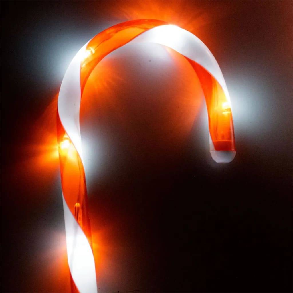 Ambiance Weihnachtsdeko Zuckerstangen Set 8 tlg.