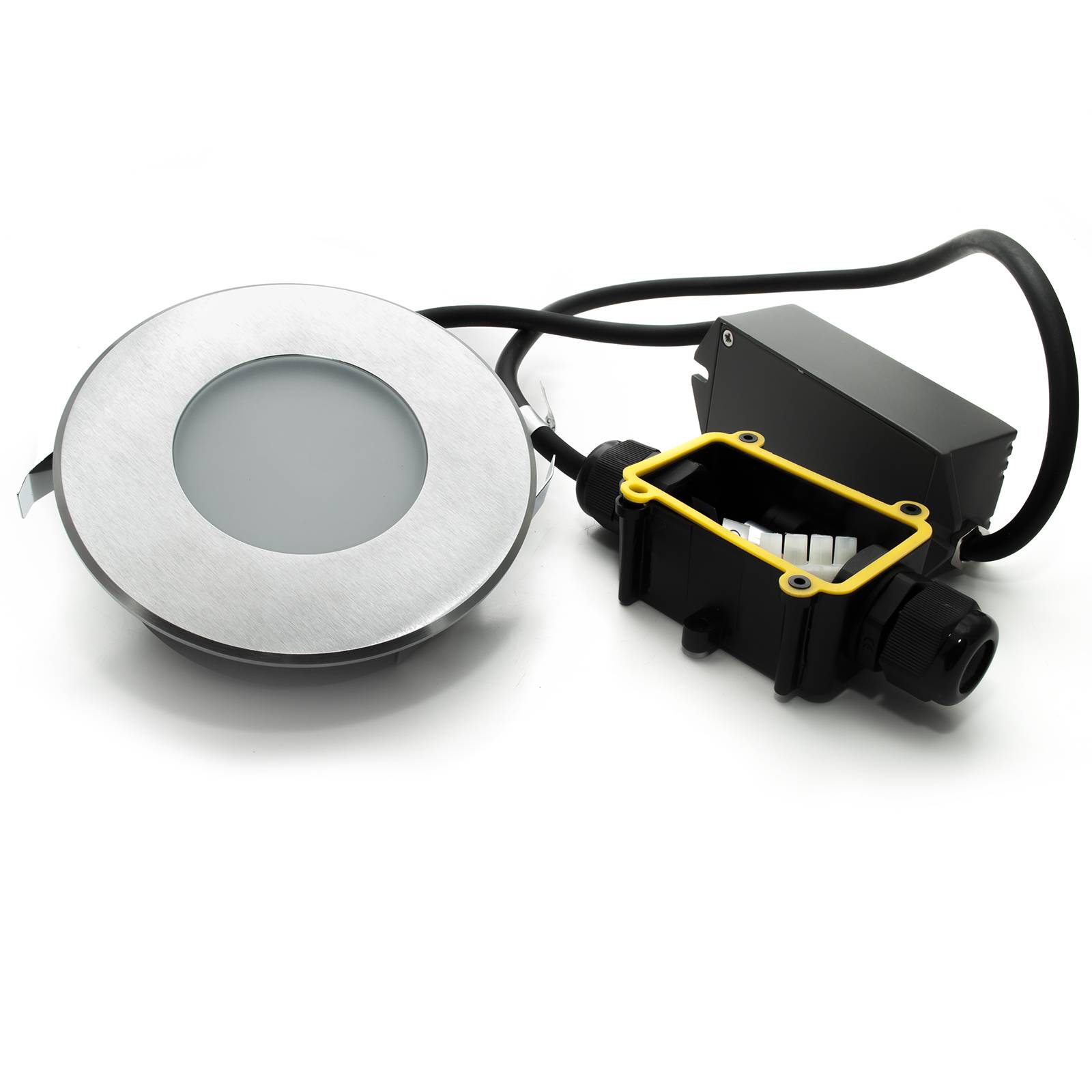 LED Outdooreinbauleuchte in Edelstahl