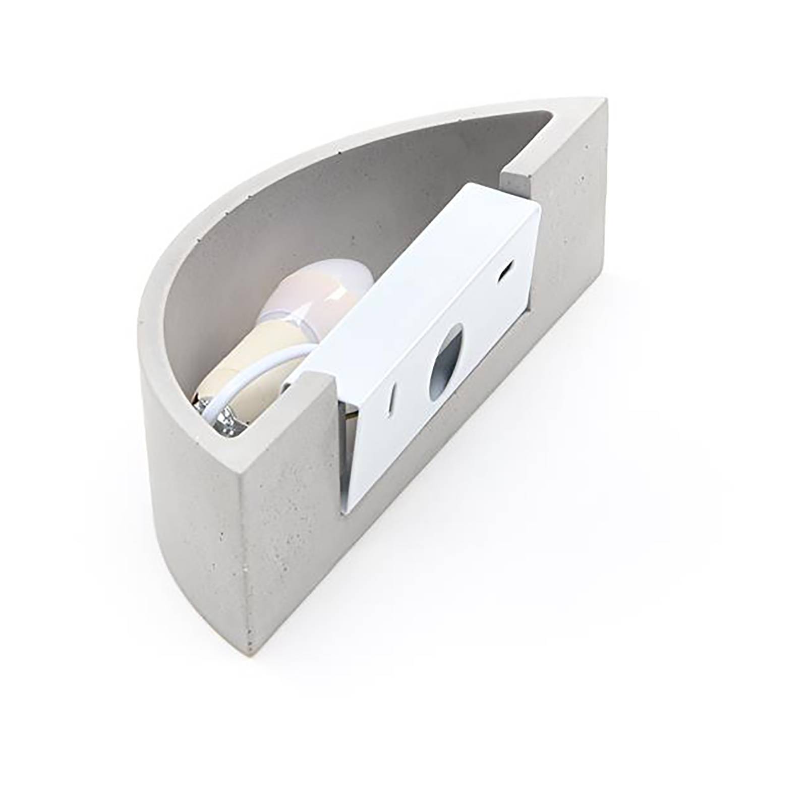 Deko-Light, Wandleuchte, Sarin E14 max. 25W Beton grau, #341178