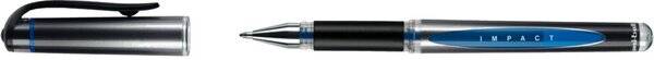 FABER-CASTELL GEL IMPACT UM-153S, Verschlossener Gelschreiber, Blau, Schwarz, Blau, 0,6 mm, 1 Stück(