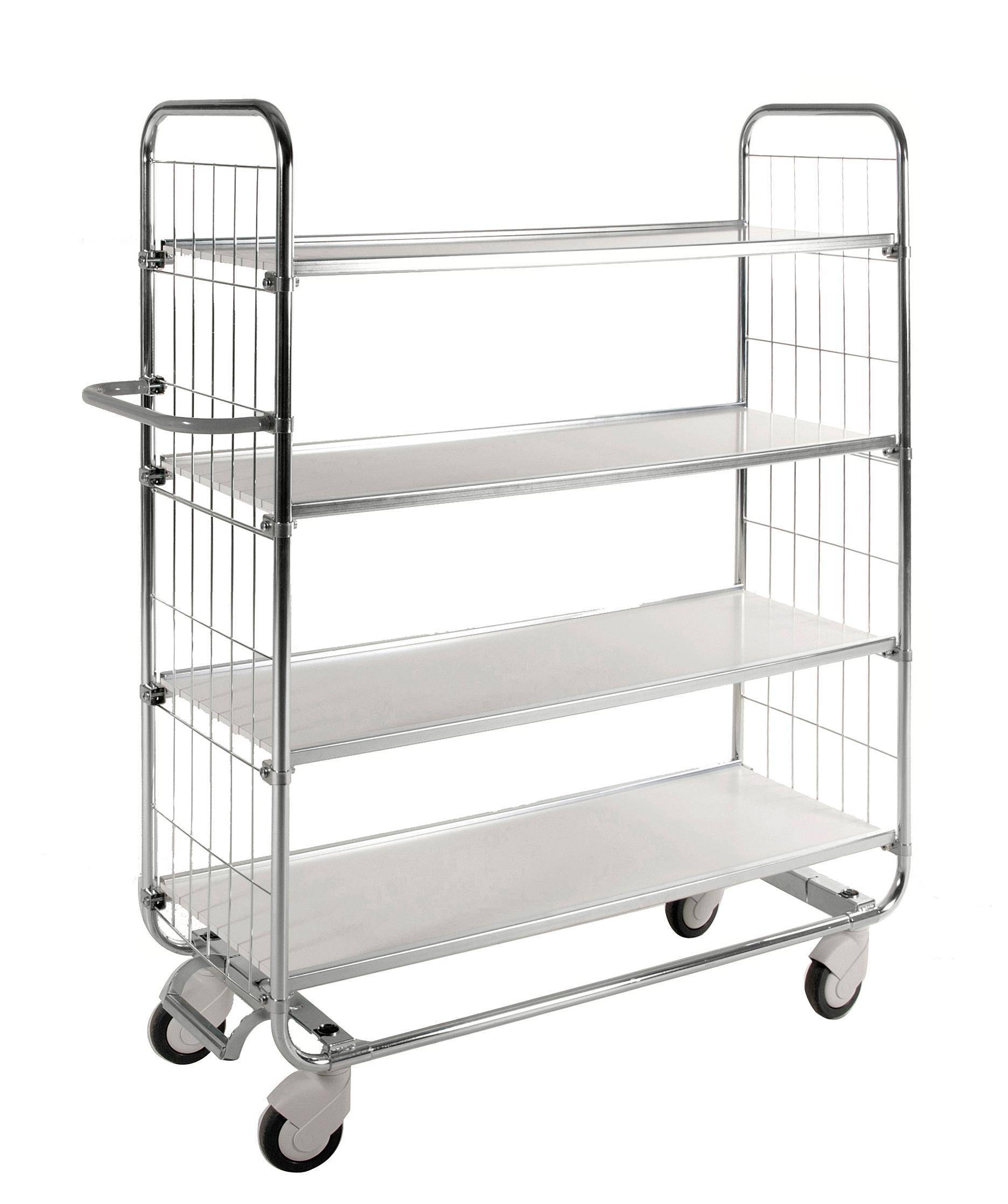 Kommissionierwagen KM8000-4XL-CL (1395 x 470 x 1590)