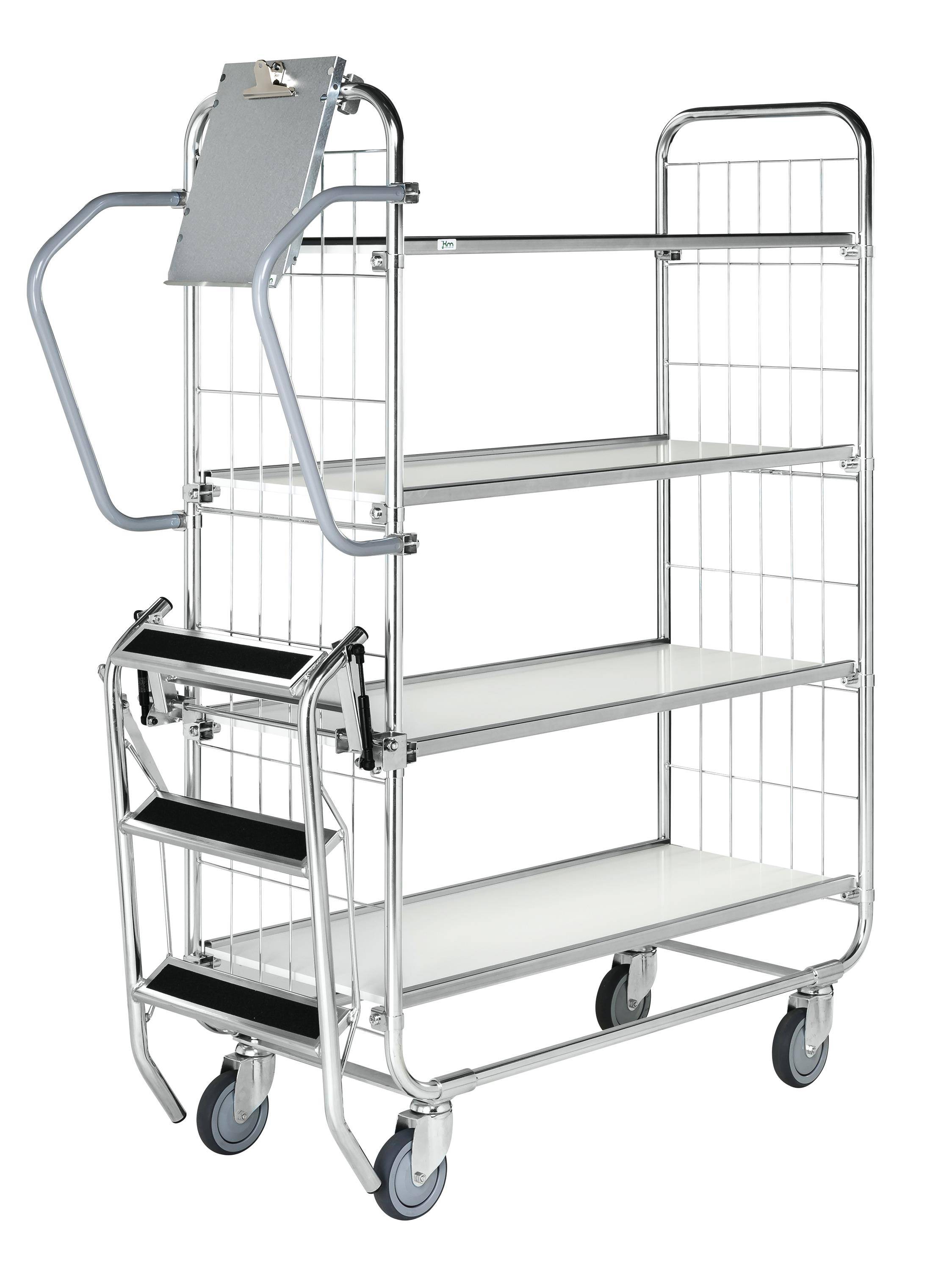 Kommissionierwagen KM8000-4XL-CL (1395 x 470 x 1590)
