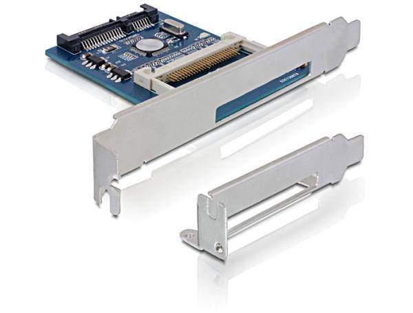 Card Reader Delock SATA 22Pin -> CF Card I/II mit Slotble