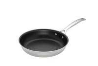 Le Creuset 96200224001000, Rund, Allzweckpfanne, Edelstahl, Edelstahl, Keramik, Gas, Induktion, Versiegelte Platte, 24 c