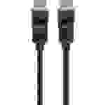 Goobay 61714 DisplayPort Kabel 1.2 Monitorkabel / UHD 4K @ 60Hz / DP Stecker Bildschirmkabel 21,6 Gbits / Schwarz / 5m