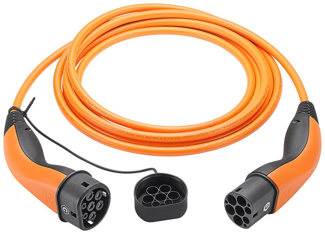 LAPP Mobility E-Auto Ladekabel Typ 2, 5 m , 11 kW, 20 A, 3-phasig Mode 3, IP55, orange