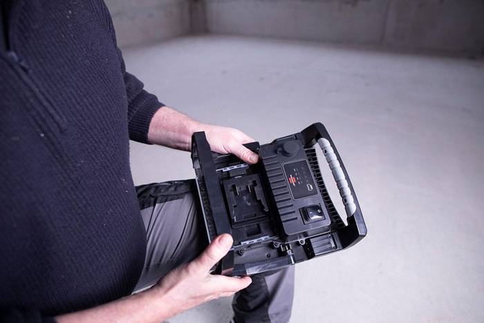 Brennenstuhl Multi Battery 6050 MH Akku-Baustrahler EEK E (A - G) 61.6W 6200lm Tageslichtweiß 1173140600
