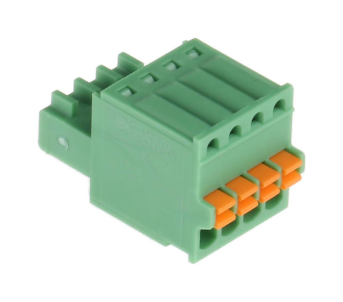 Phoenix Contact FK-MC 0.5/4-ST-2.5 Steckbarer Klemmenblock Steckverbinder 4-Kontakte 2.5mm-Raster Gerade