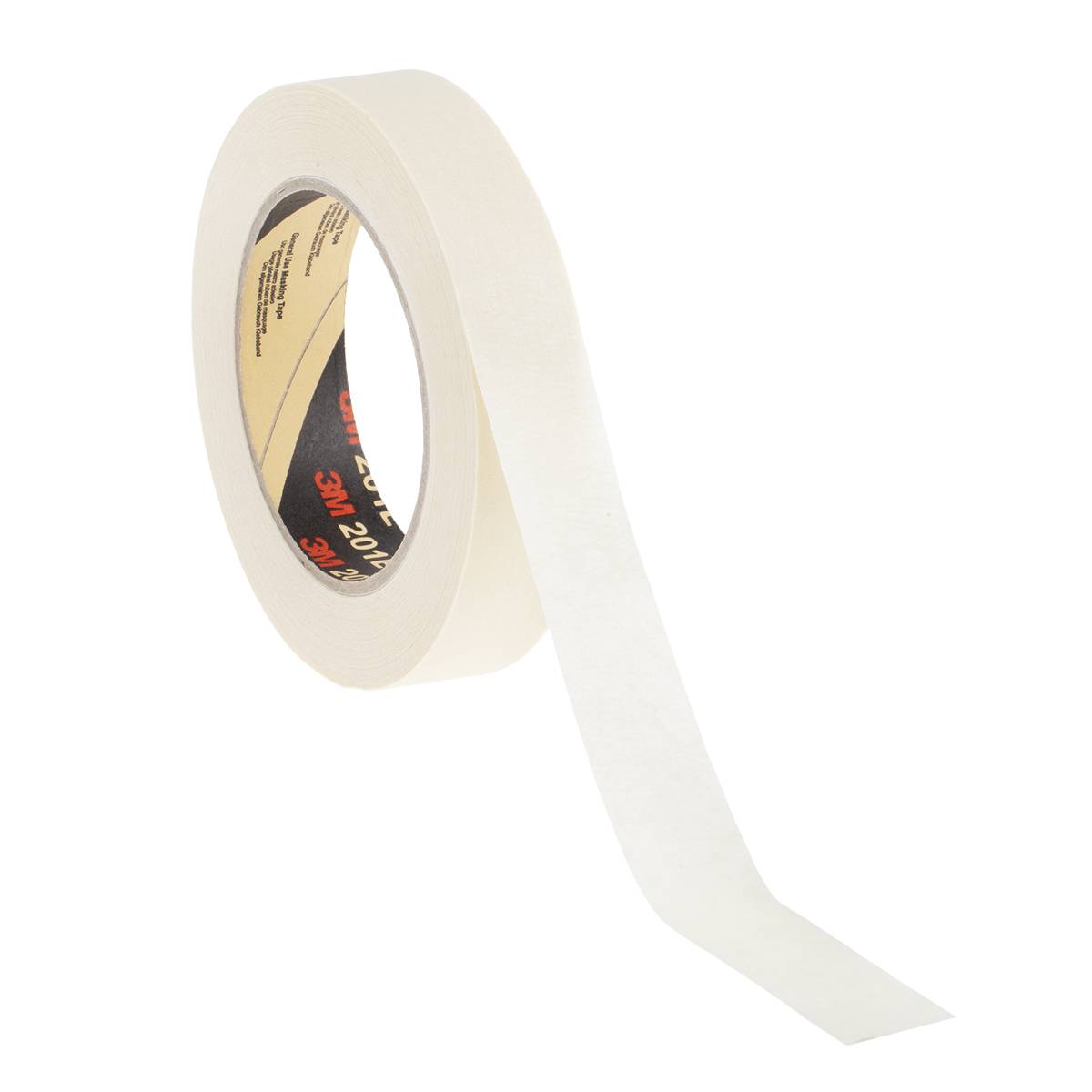 3M SCOTCH 201E Papier Abdeckband Beige, Stärke 0.14mm Gummi-Kleber 24mm x 50m