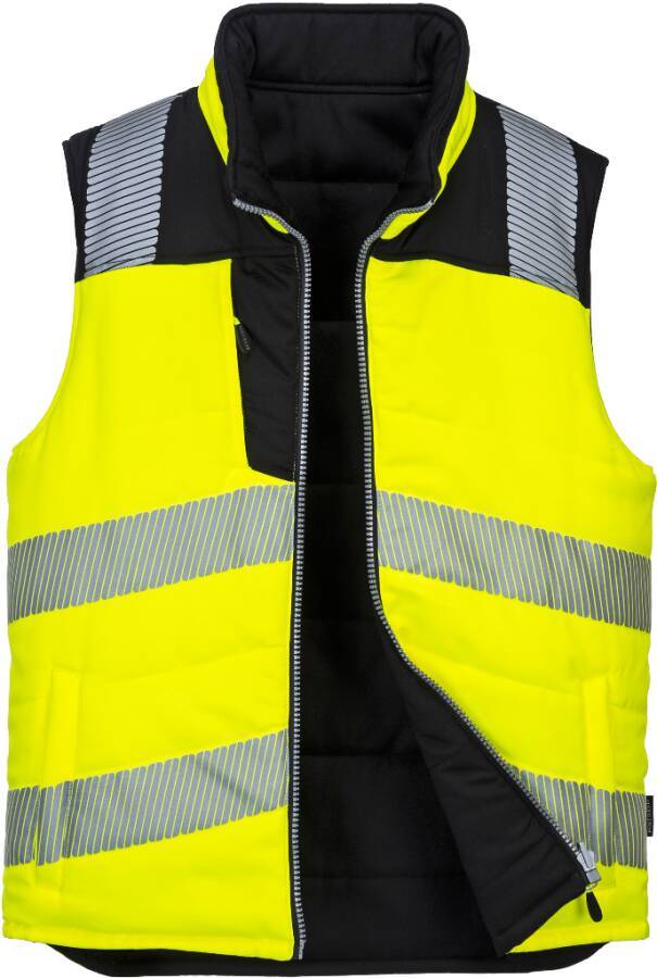 Warnschutz-Weste gefüttert PW374 Klasse 1/2 PW374YBRXL Größe XL Farbe warngelb / schwarz
