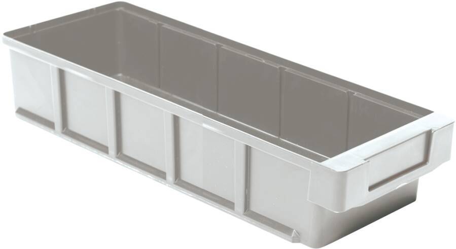 Regalboxen 932136905 Größe 5 Farbe grau Außenmaße (LxBxH) 400 x 152 x 83 mm VE 10
