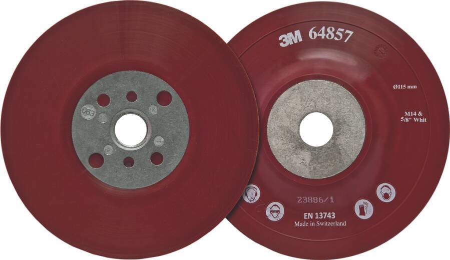 3M ™ Flatfaser -Festplatten -Backup -Pad - 115 mm - formbar | 1 übertriebene Schachtel 10 Stück