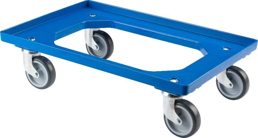 BS Rollen Transportroller blau