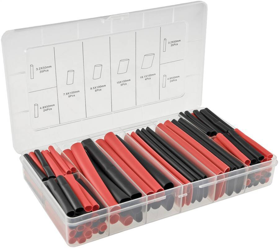 Schrumpfschlauch-Set 142-teilig 22907