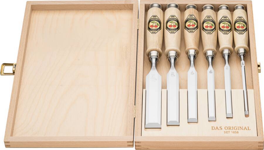 Stechbeitelsatz Kirschen 6-tlg. 1101000