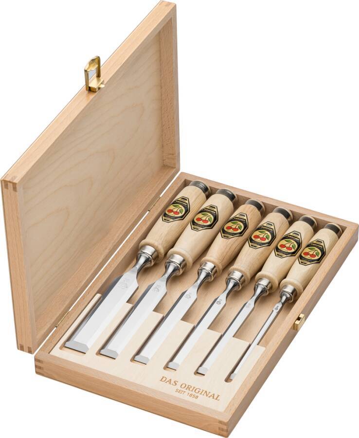 Stechbeitelsatz Kirschen 6-tlg. 1101000