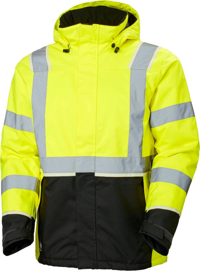 Warnschutz-Winterjacke UC-ME Klasse 3 71355_369-M Größe M Farbe warngelb / anthrazit