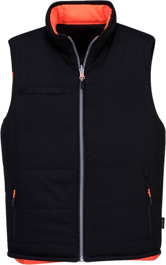 Warnschutz-Weste gefüttert PW374 Klasse 1/2 PW374OBRXXL Größe XXL Farbe warnorange / schwarz