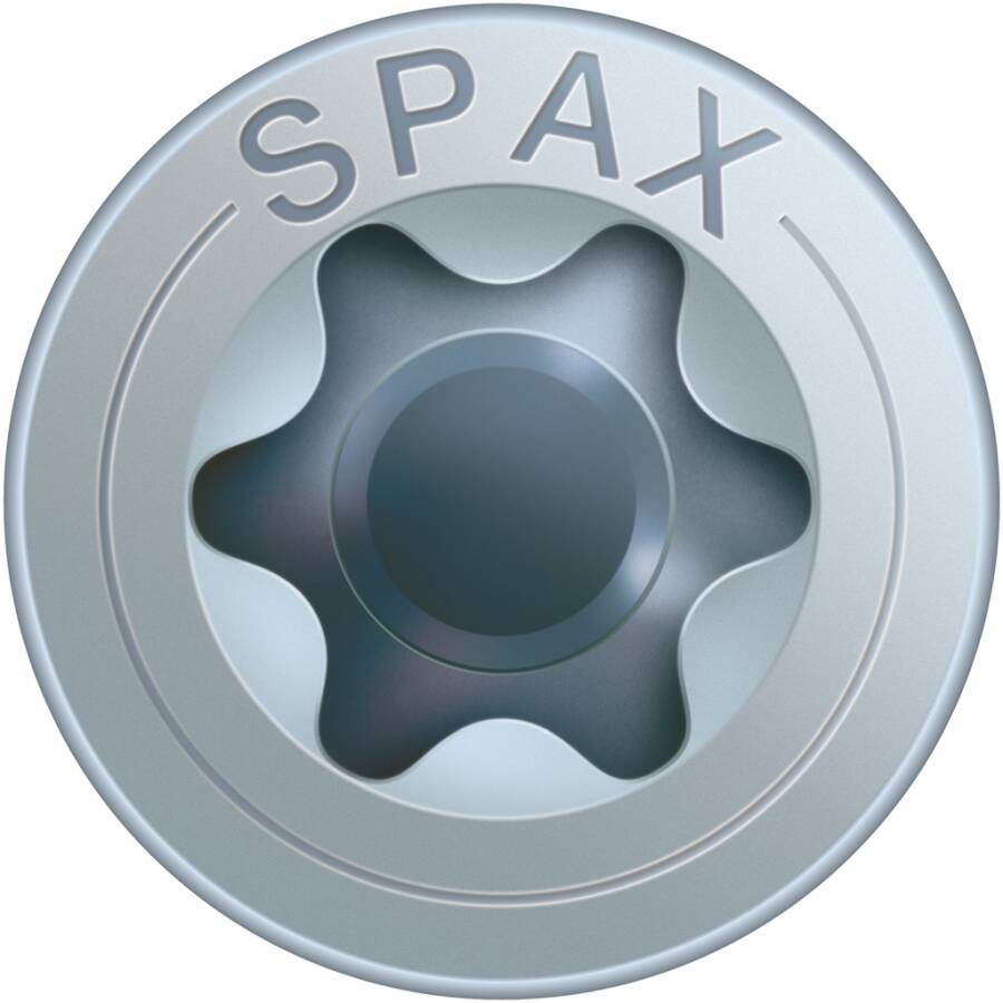 SPAX-Universalschraube, Senkkopf, T-STAR plus 0191010500455 Norm ART 01100 Werkstoff Stahl Oberfläche WIROX Form Teilgew
