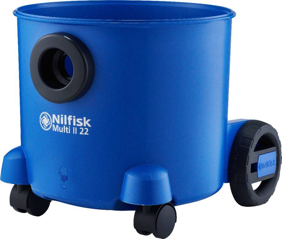 Nilfisk Mutli II 22 18451550 Nass-/Trockensauger 1200 W 22 l halbautomatische Filterreinigung