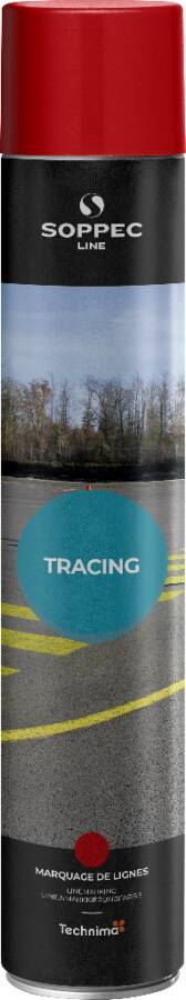 Technima Central Linienmarkierspray Tracing rot 750ml 151804, 1x -03598300012160