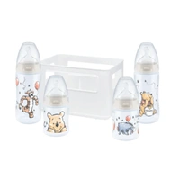 NUK 10225254 NUK Starter Set+ Disney Winnie Puuh First Choice beige NUK 10225254 NUK Starter Set+ Disney Winnie Puuh First Choice beige