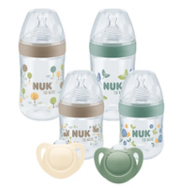 NUK Starter Set for Nature Perfect aus nachhaltigem Material NUK Starter Set for Nature Perfect aus nachhaltigem Material