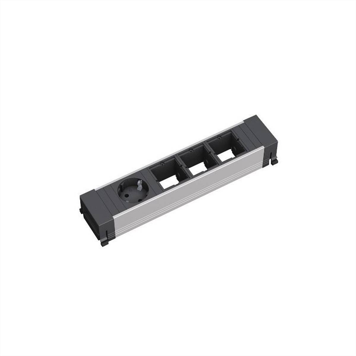 BACHMANN CONFERENCE TOP FRAME Medium Einsatz 1x Schutzkontakt 3x ABD