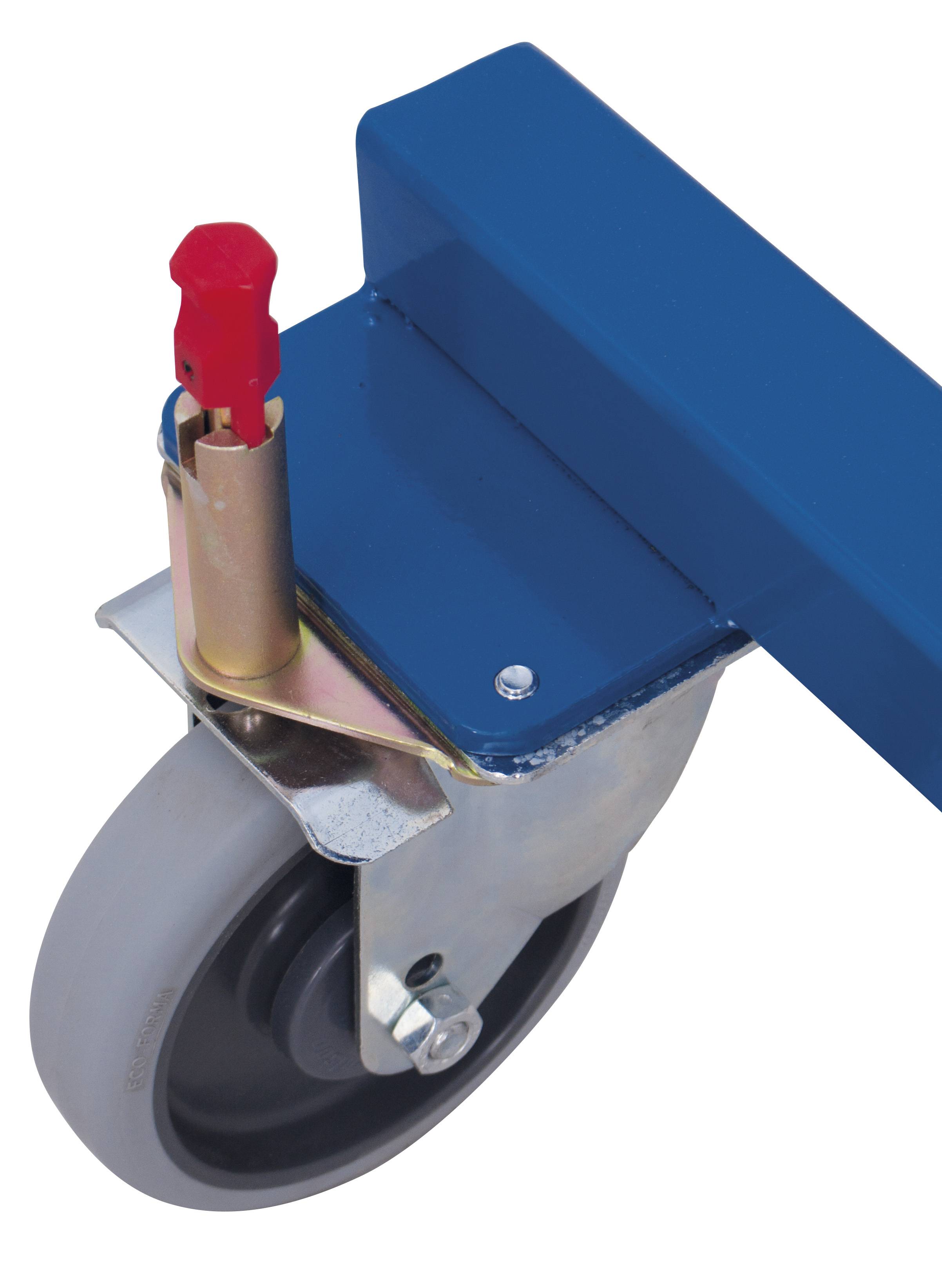 VARIOfit SW-130.006 Tragarmwagen Stahl pulverbeschichtet Traglast (max.): 400kg Bereifung=Vollgummi