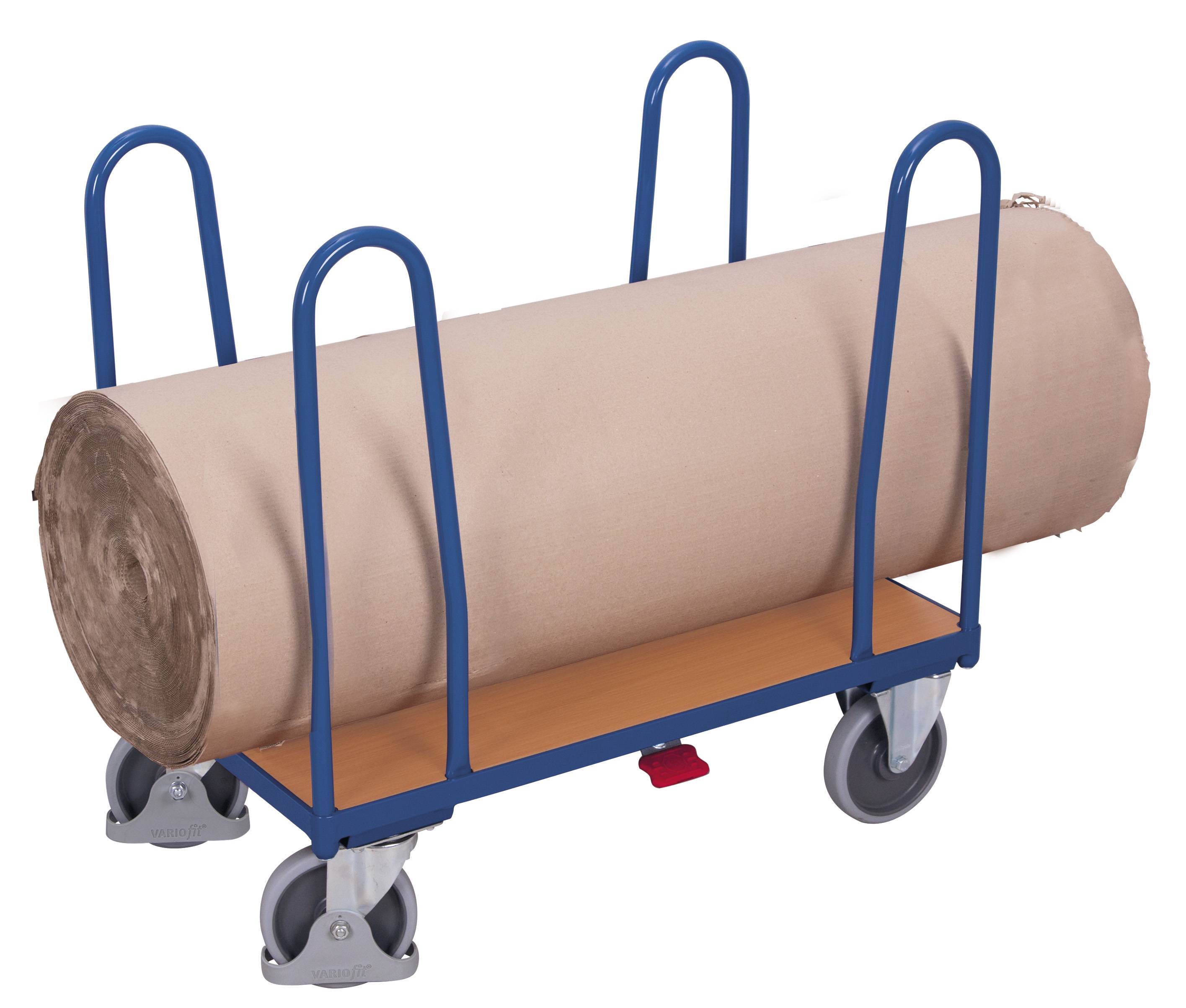 VARIOfit SW-700.204 Plattformwagen Stahl pulverbeschichtet Traglast (max.): 500kg