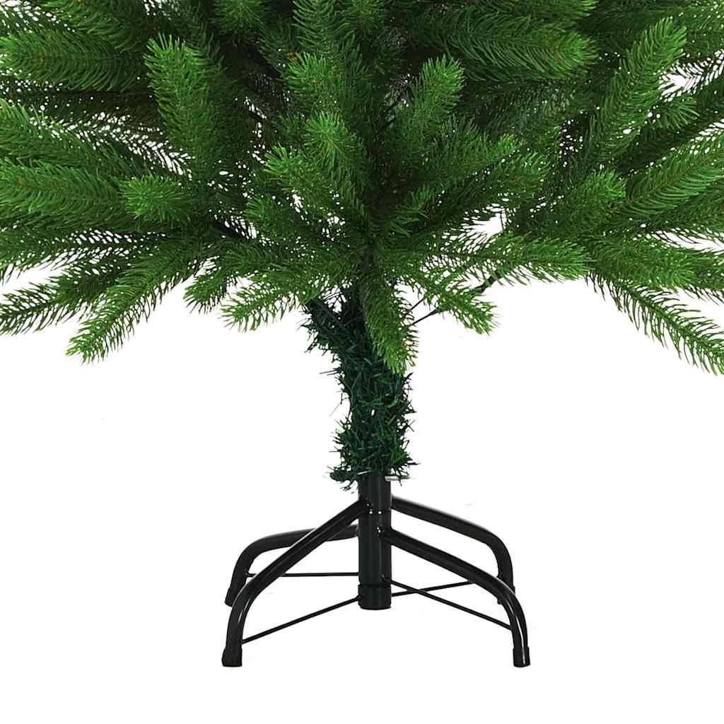 vidaXL Künstlicher Weihnachtsbaum mit Beleuchtung & Kugeln 120 cm Grün