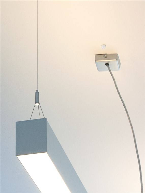 Goobay 96006 Mini Infrarot Bewegungsmelder mit 360° PIR-Sensor für LED Deckenleuchte innen Unterputz Melder, 6 m, Weiß