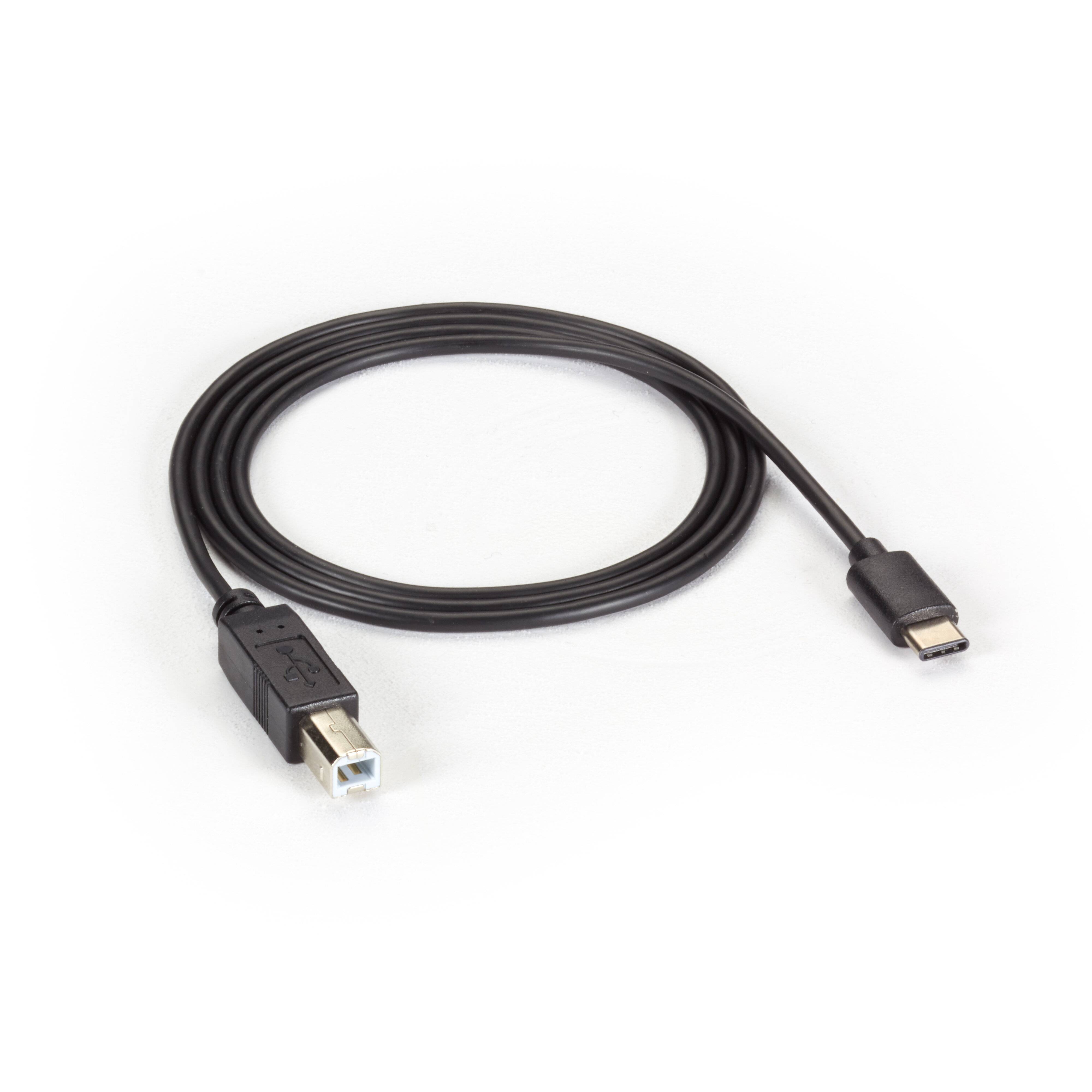 USB 3.1 Kabel - Typ C male (Stecker) zu USB 2.0 Typ B male (Stecker) - USB 3.1 to USB 2.0, 1m,