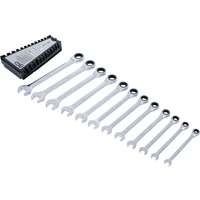 BGS Ratschenring-Maulschlüssel-Satz SW 8 - 19 mm 12tlg. - 6544 BGS Ratschenring-Maulschlüssel-Satz SW 8 - 19 mm 12tlg. - 6544