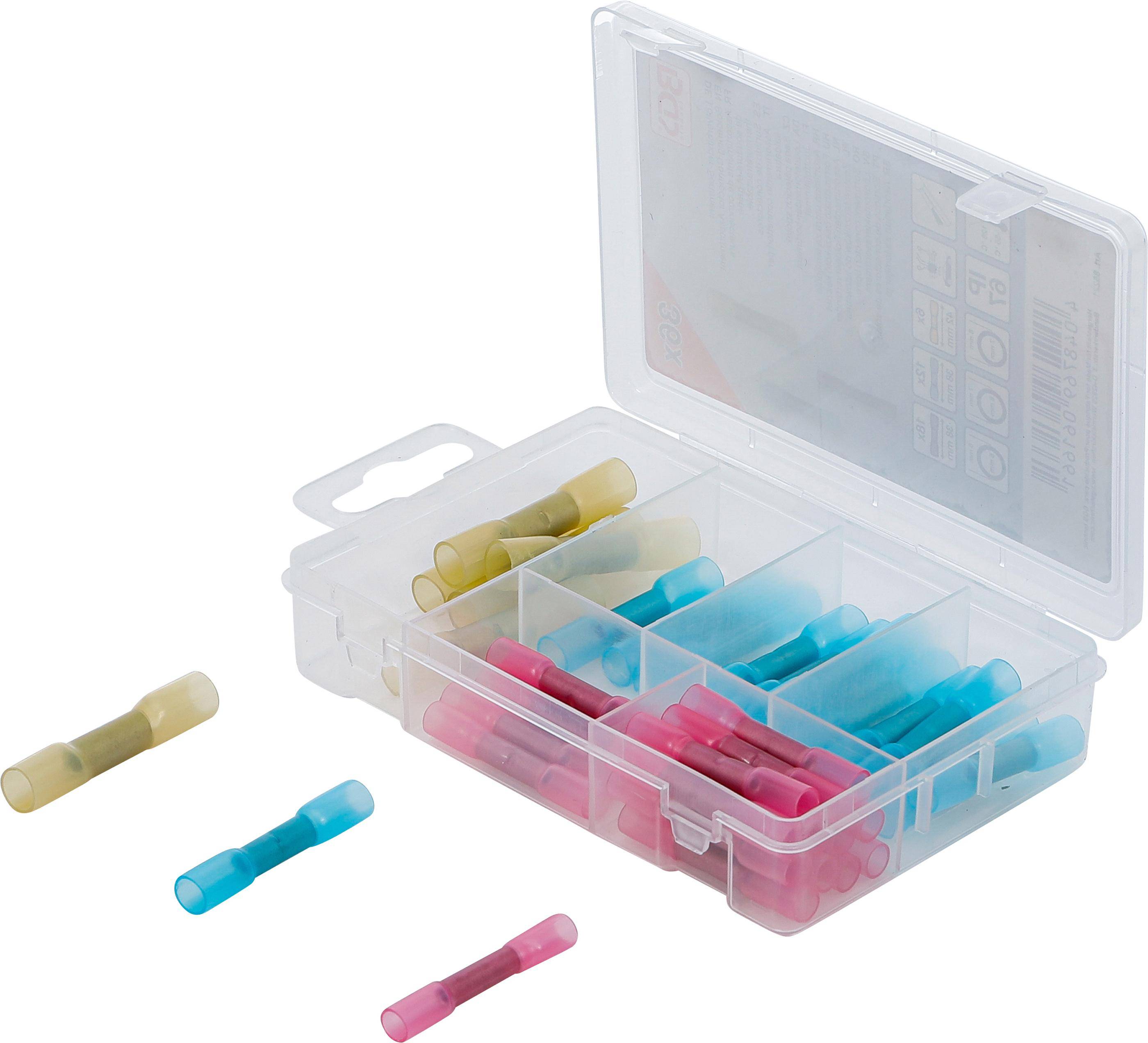 BGS technic Lötverbinder-Sortiment | mit Schrumpfschlauch | 36-tlg.