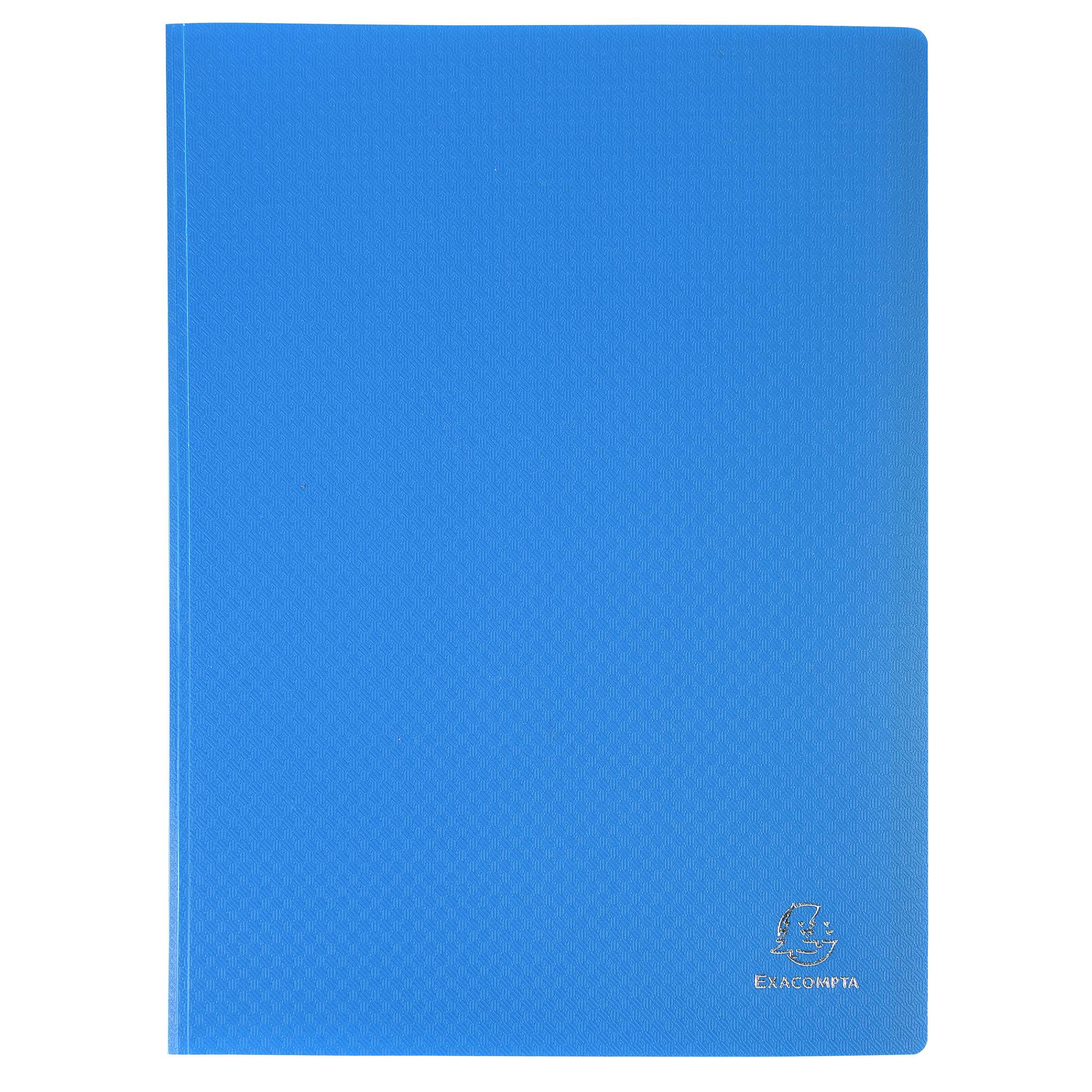 Exacompta 8x Sichtmappe aus PP 500µ, 60 Kristallhüllen OPAK, A4, sortiert, 8860E
