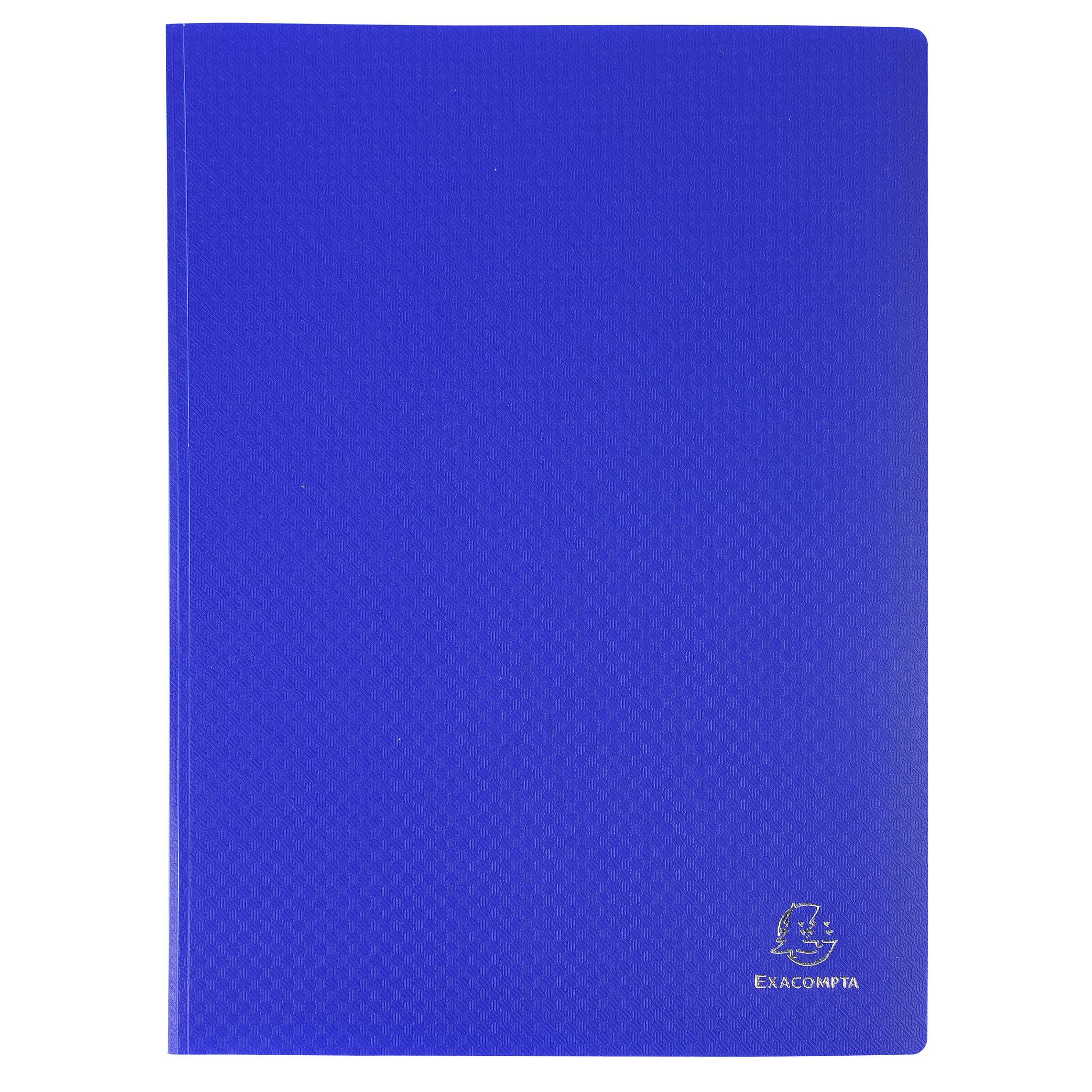 Exacompta 8x Sichtmappe aus PP 500µ, 60 Kristallhüllen OPAK, A4, sortiert, 8860E