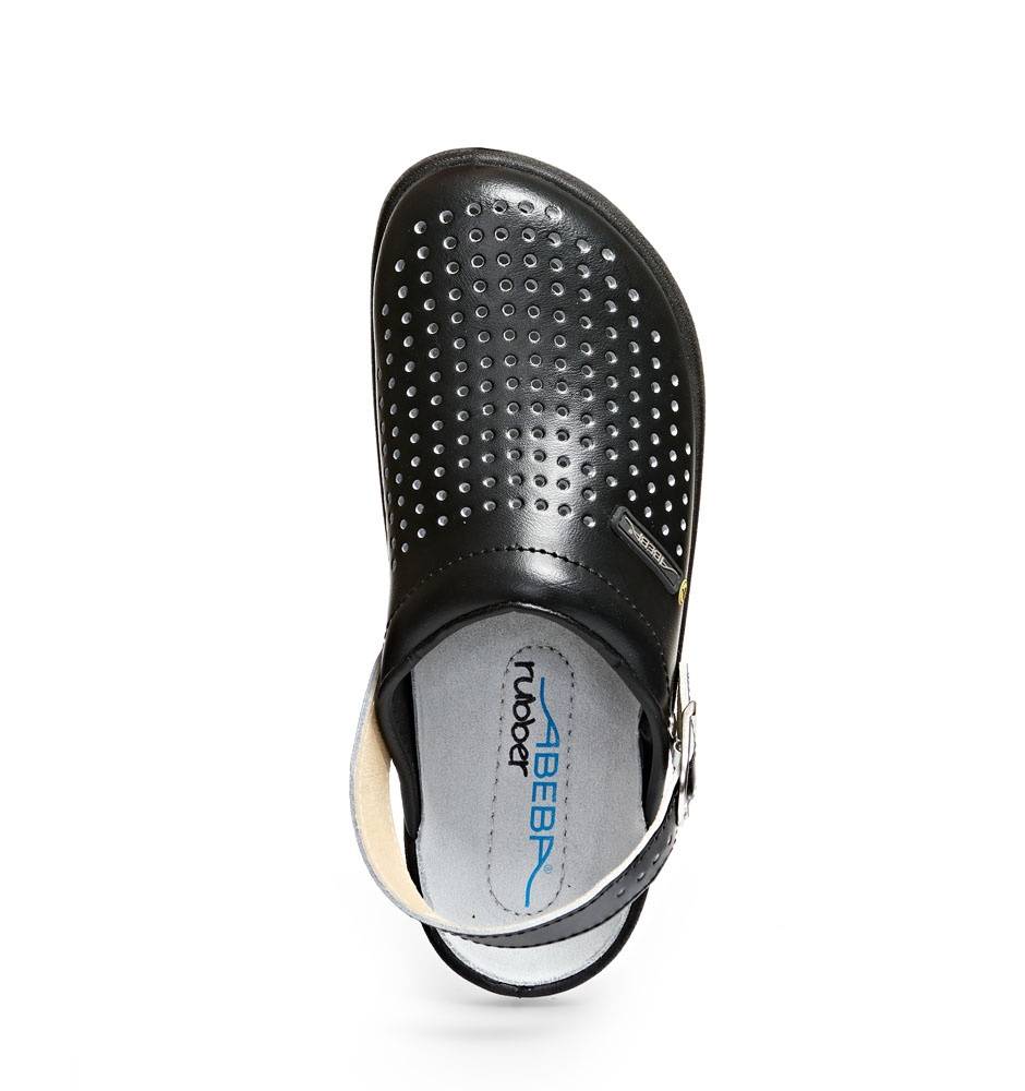 ESD-Clog Rubber, schwarz, Gr.45
