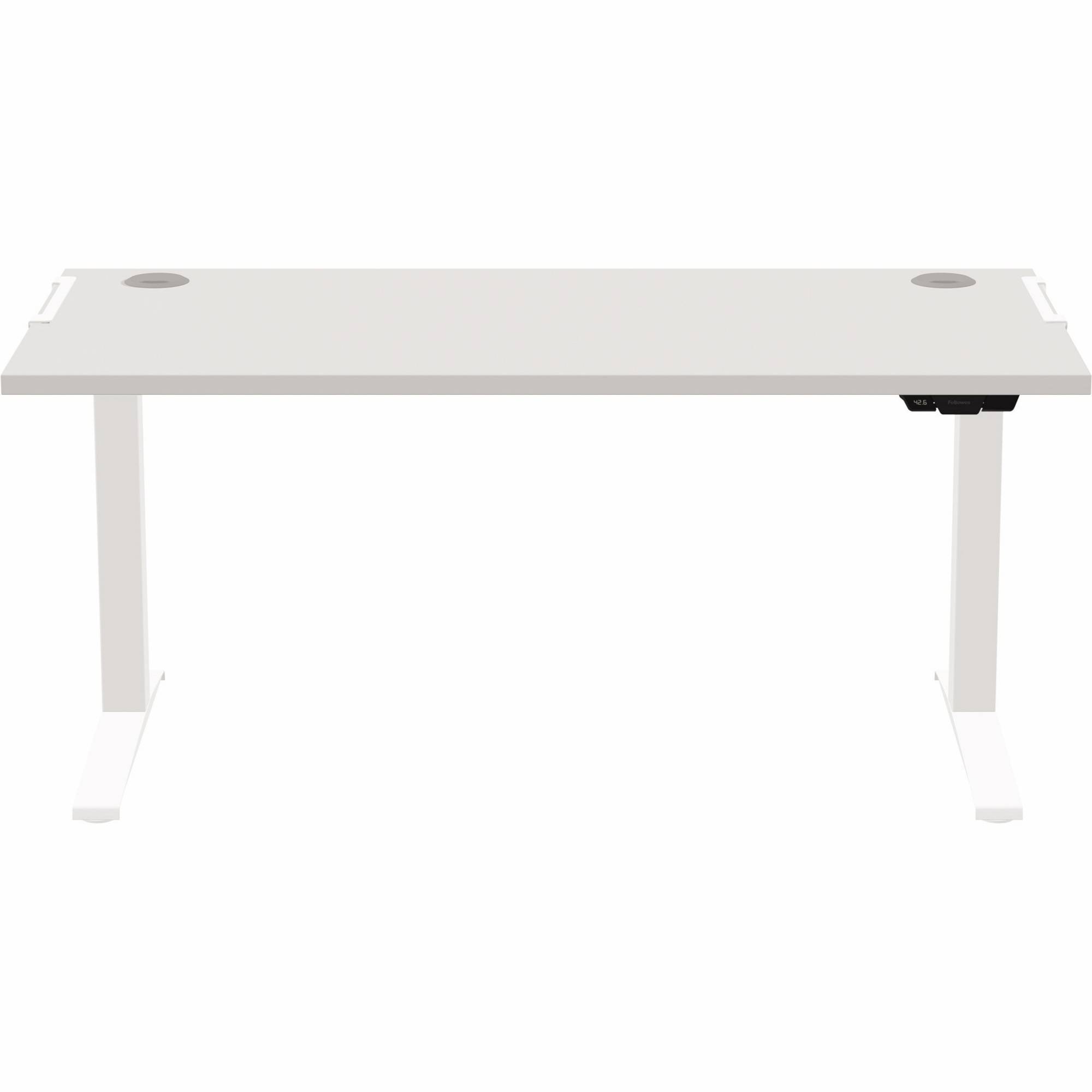 Fellowes Schreibtisch Levado 9768501 140x80cm grau