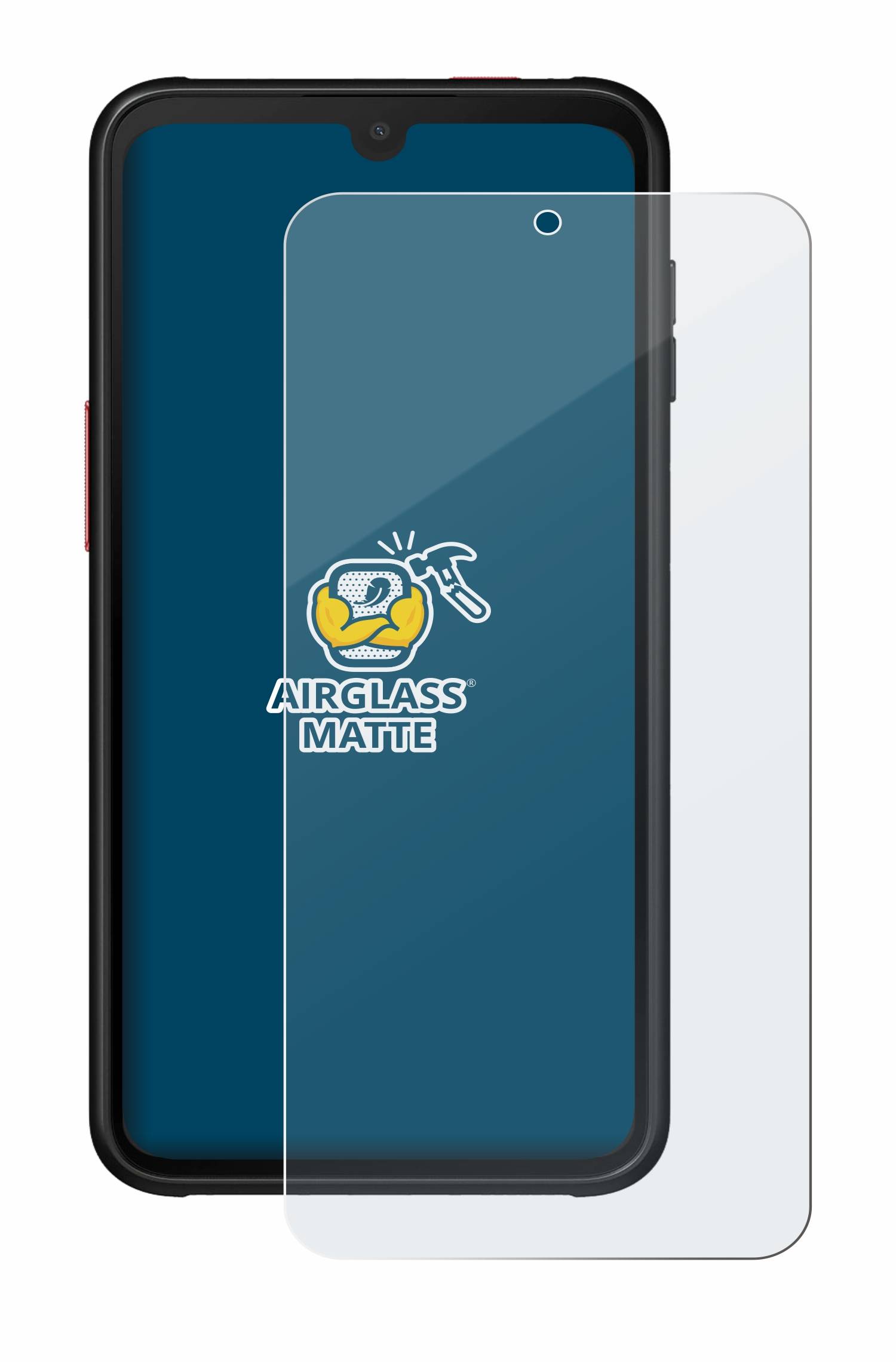 BROTECT AirGlass Matt Glas Schutz Folie für Samsung Galaxy Xcover 6 Pro